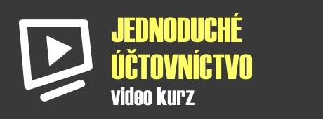 video kurz jednoduchého účtovníctva
