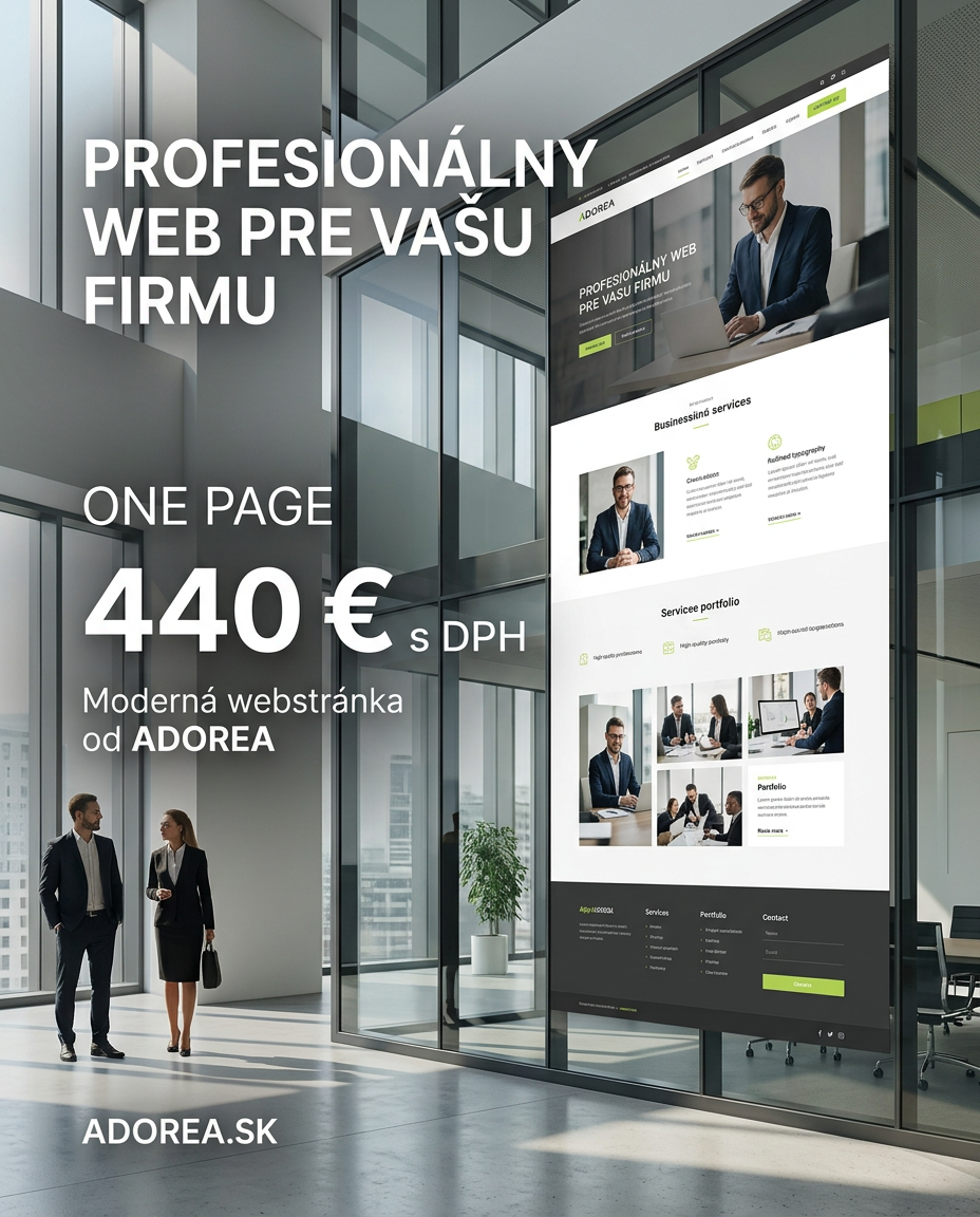 tvorba onepage web stránok