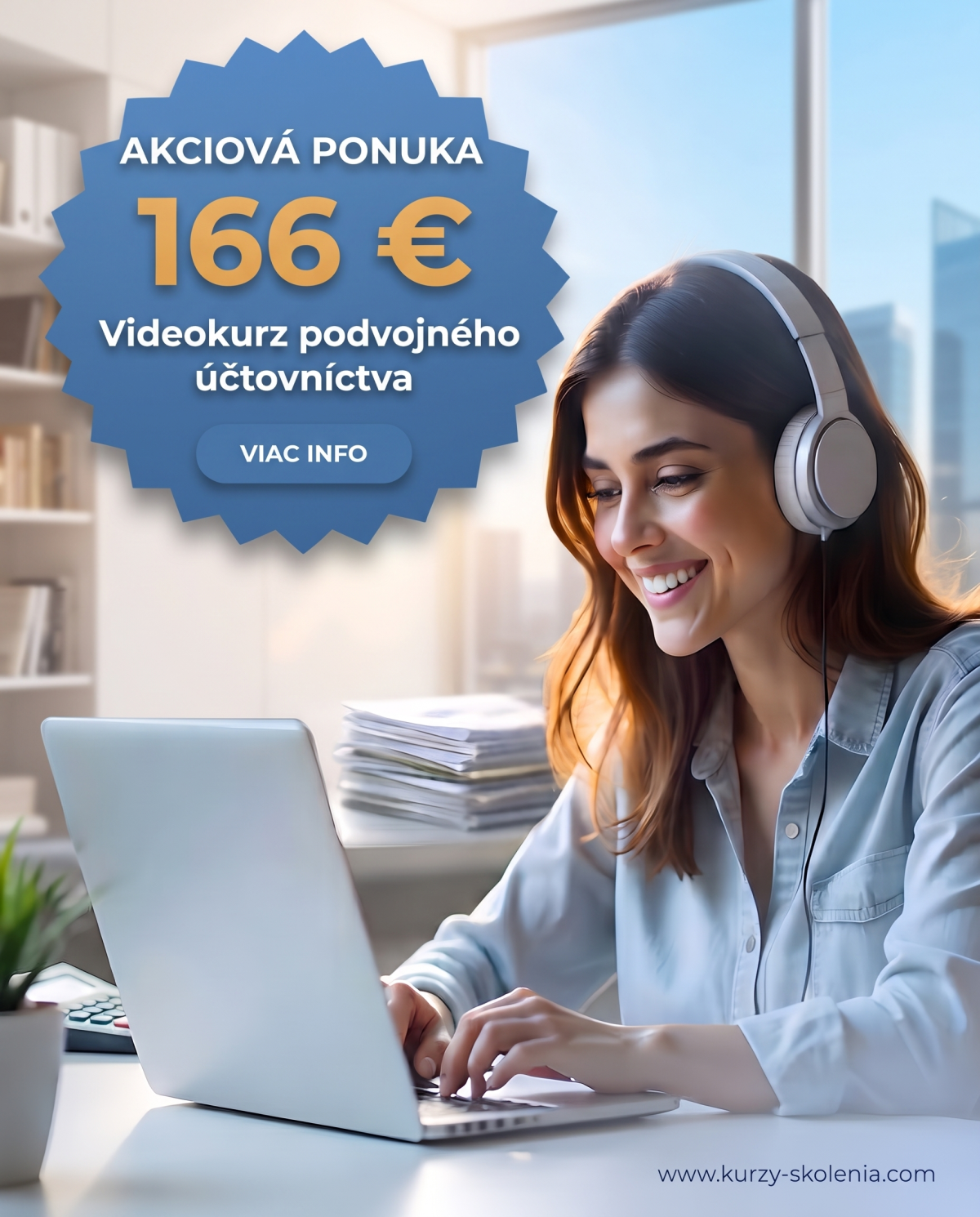 akcia kurz podvojného účtovníctva